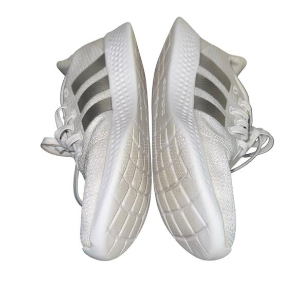 Adidas Women's Puremotion Running Shoe Size 9.5 FW3264 White/Silver/Grey - Picture 5 of 10